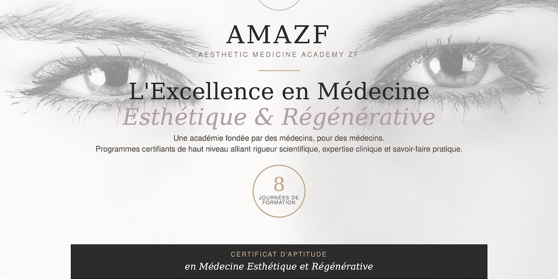 Aesthetic Medicine Academy ZF - Une formation certifiante